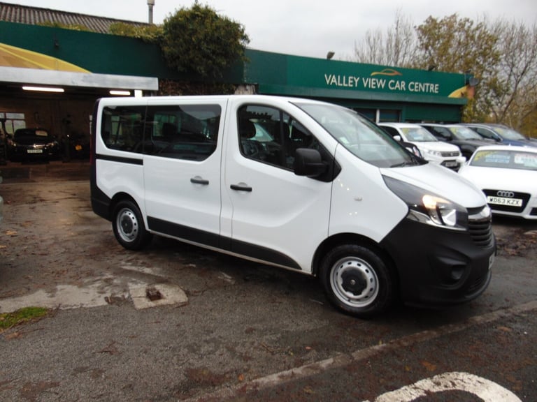 2017 Vauxhall Vivaro 2900 1.6CDTI BiTurbo 125PS H1 Combi 9 Seat NO VAT MPV Diesel Manual