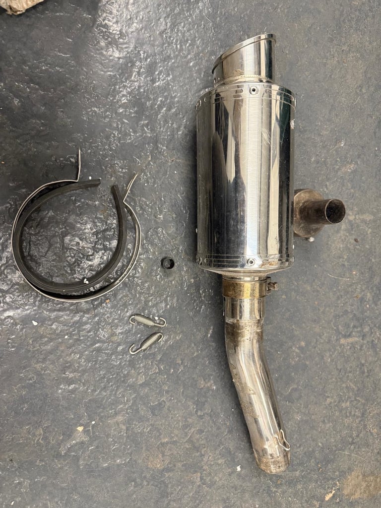 Motorbike exhaust 