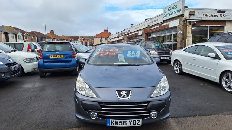 2007 Peugeot 307 CC 2.0 S Automatic Hardtop Convertible From £3,395 + Retail Package CONVERTIBLE ...