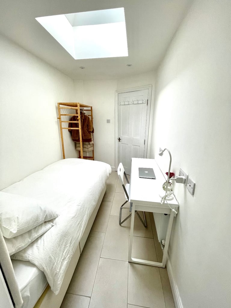 Very small single bedroom Shared with family 