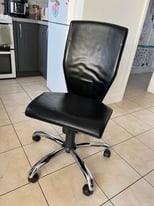 John Lewis leather office chair