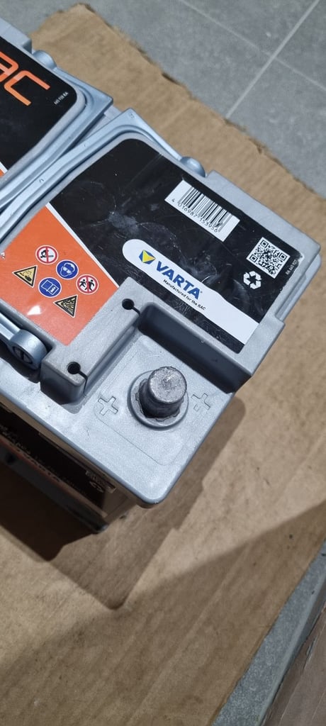 🇬🇧🔋076 VARTA CAR 12V BATTERY➖️70A➖️AGM➖️760A➖️STOP/START