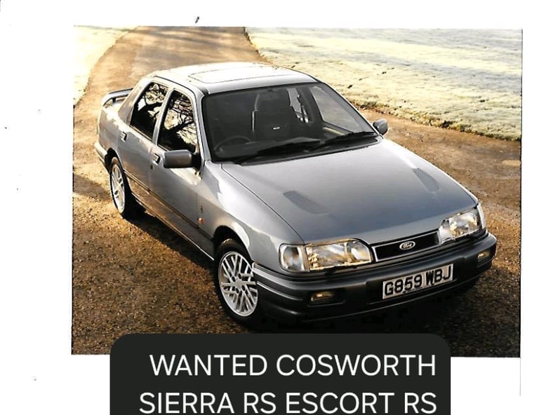 WANTED CLASSIC CARS SUBARU COSWORTH SIERRA ESCORT EVO TYPE R GTI NOVA