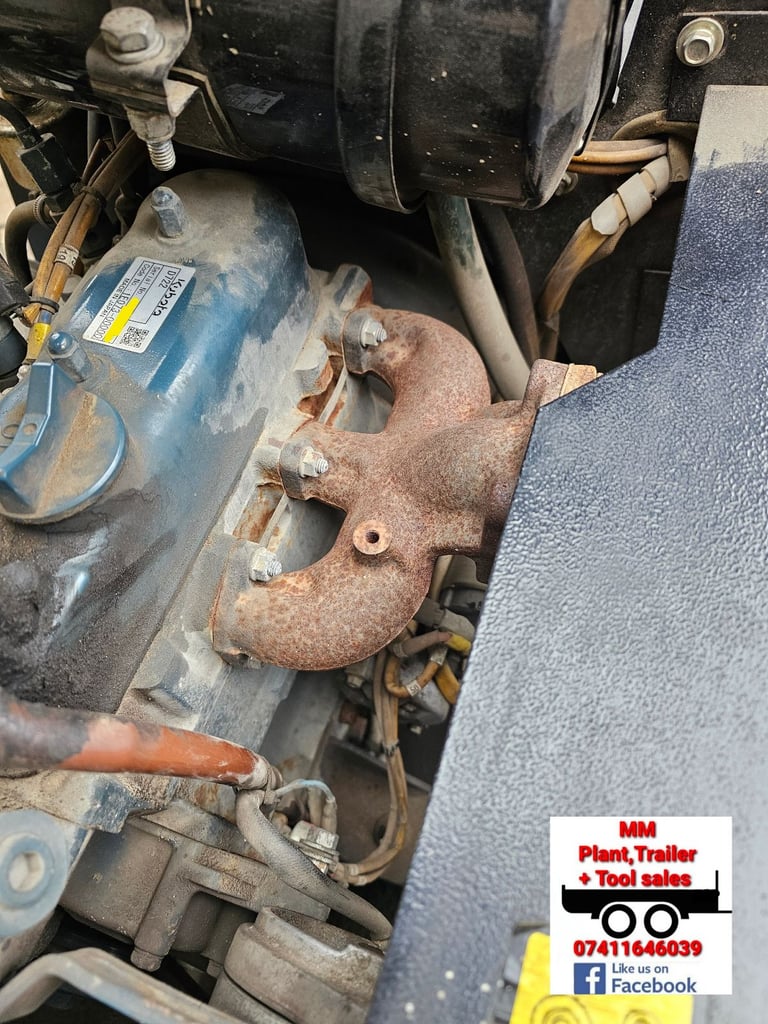 Genset welder generator 2013 / 93 hours see description + video £4500+vat