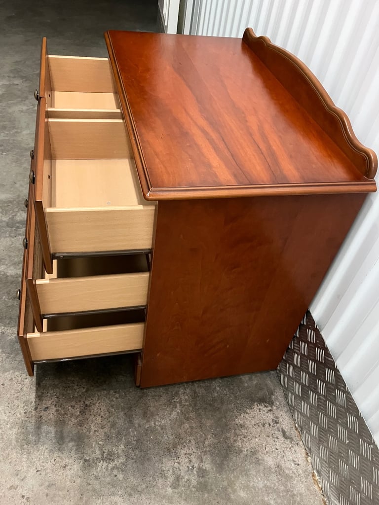 Vintage Teak Chest of Drawers 