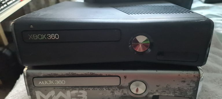 Games and consoles for sale.