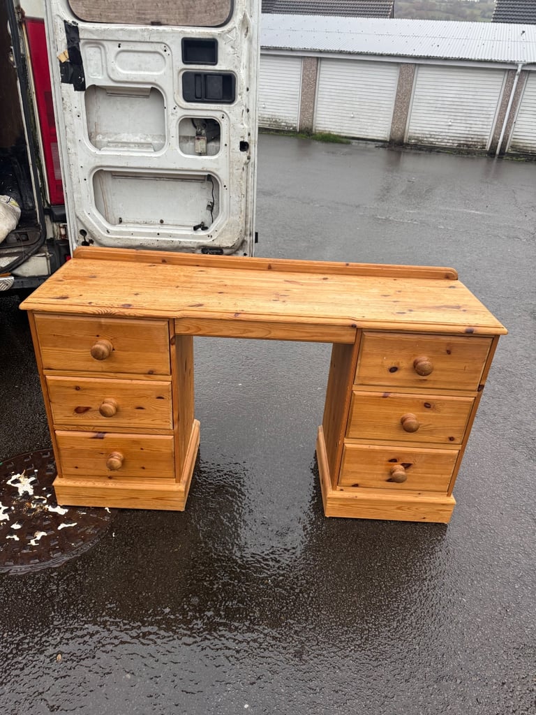 Solid pine dressing table 