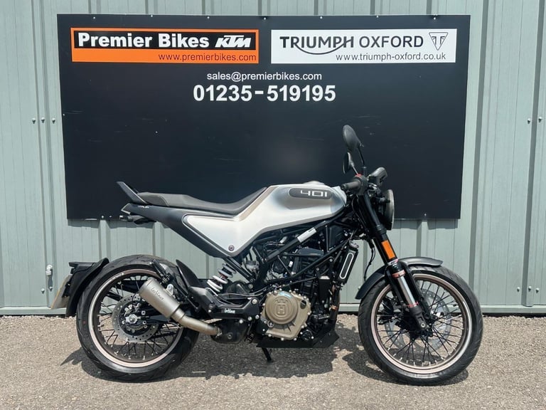 image for STUNNING ONE OWNER 2022/22 HUSQVARNA VITPILEN 401 MOTORCYCLE