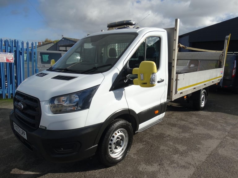 2022 Ford Transit 2.0ECOBLUE 350 L4 XLWB DROPSIDE TAIL EU6 CHASSIS CAB Diesel Manual