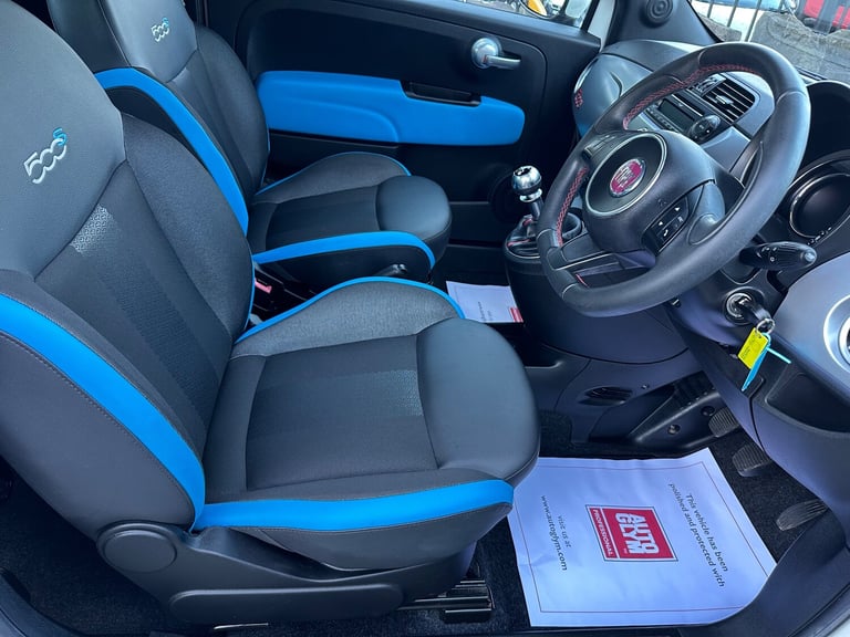 2015 Fiat 500 1.2 S Hatchback 3dr Petrol Manual Euro 6 (s/s) (69 bhp) Petrol
