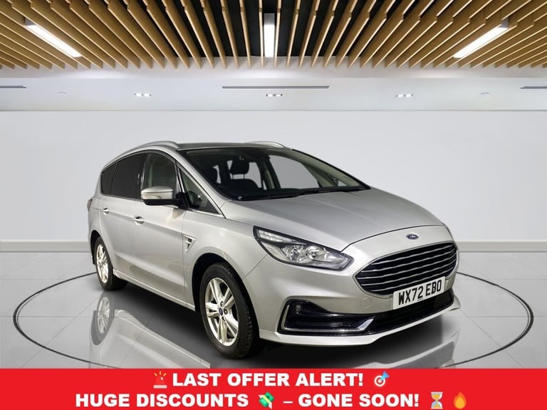 image for 2023 Ford S-Max 2.5h Duratec Titanium MPV 5dr Petrol Hybrid CVT Euro 6 (s/s) (190 ps) MPV PETROL/...