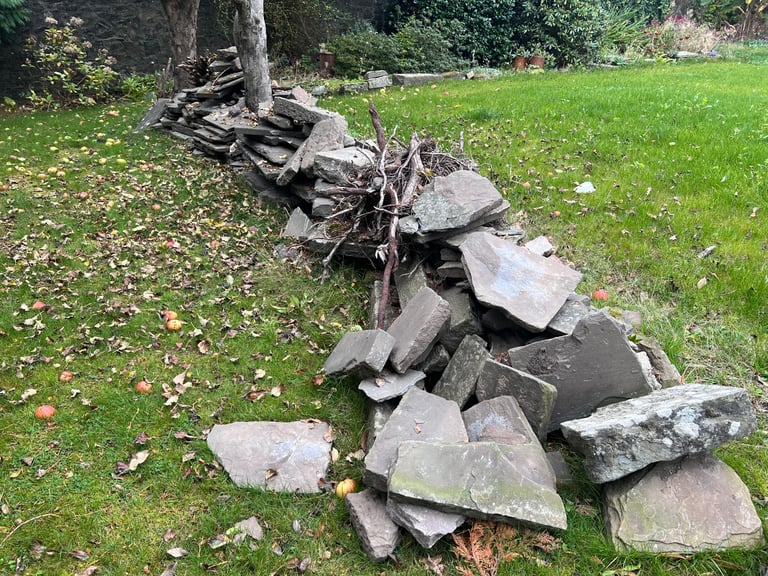 Reclaimed Garden paving flag stones