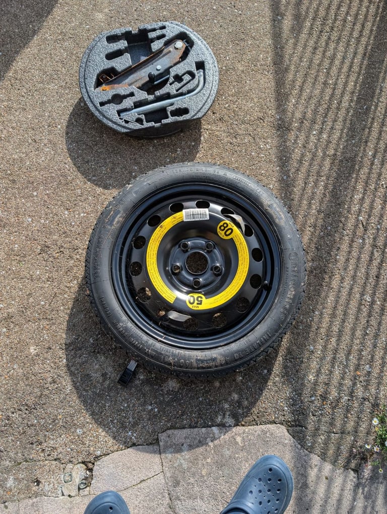 image for 16 inch Continental spare tyre unused, for MK5 Golf