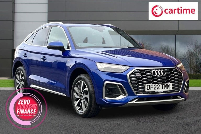 image for 2022 22 AUDI Q5 2.0 TFSI 45 S LINE SPORTBACK 5DR PETROL S TRONIC QUATTRO EURO 6 