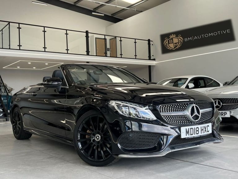 image for 2018 Mercedes-Benz C-Class 2.0 C200 AMG Line Cabriolet 2dr Petrol G-Tronic+ Euro 6 (s/s) (184 ps)...