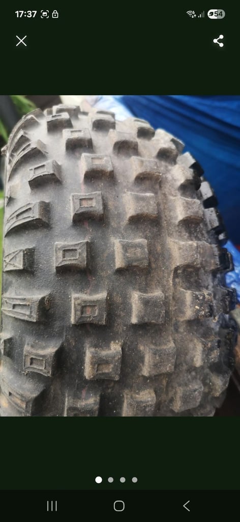 image for 7 inch quad tyre and tube 