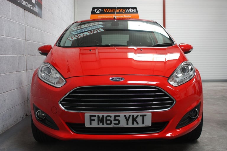 2016 Ford Fiesta 1.5 TDCi Titanium 3dr HATCHBACK DIESEL Manual