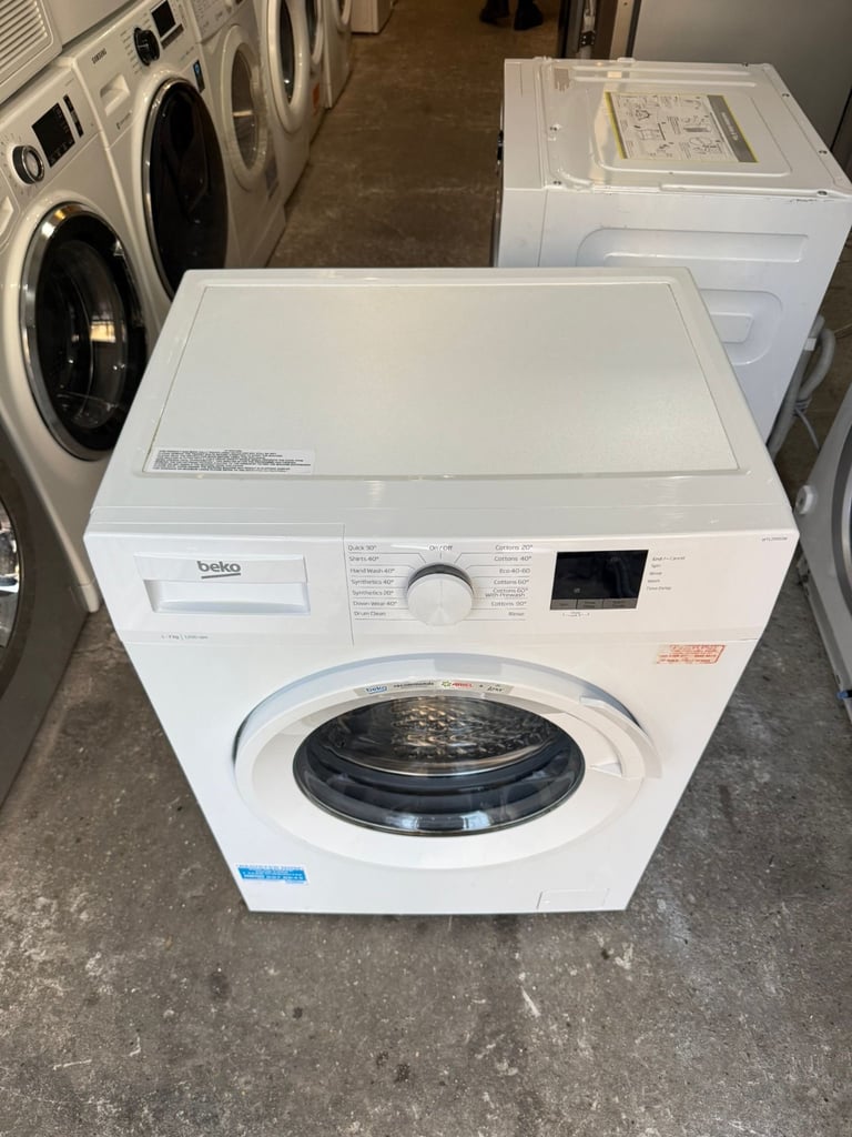 Beko 7kg Washing Machine With Free Delivery N Warranty 
