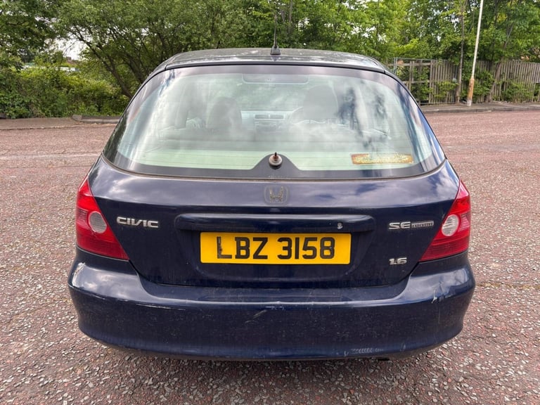2001 Honda Civic Civic Se Executive Auto Hatchback Petrol Automatic