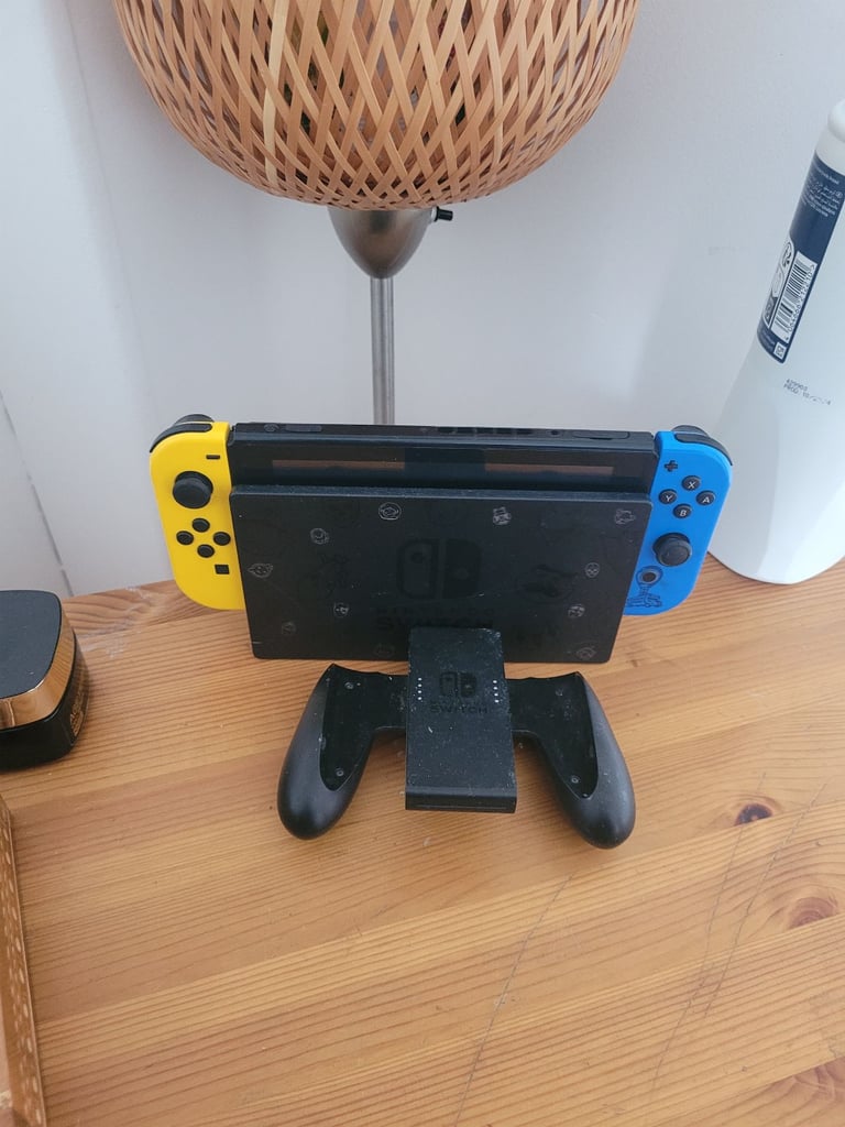 Nintendo switch with animal crossing 