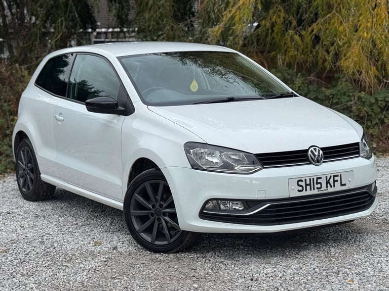 2015 Volkswagen Polo 1.0 BlueMotion Tech SE Design Euro 6 (s/s) 3dr HATCHBACK Petrol Manual