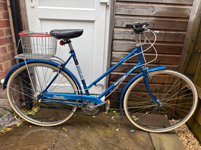 image for Vintage road bike Raleigh. 28 wheels 