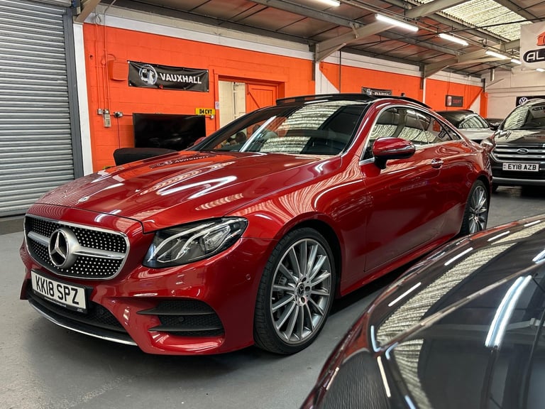 2018 Mercedes-Benz E-Class 2.0 E220d AMG Line (Premium) G-Tronic+ Euro 6 (s/s) 2dr COUPE Diesel A...