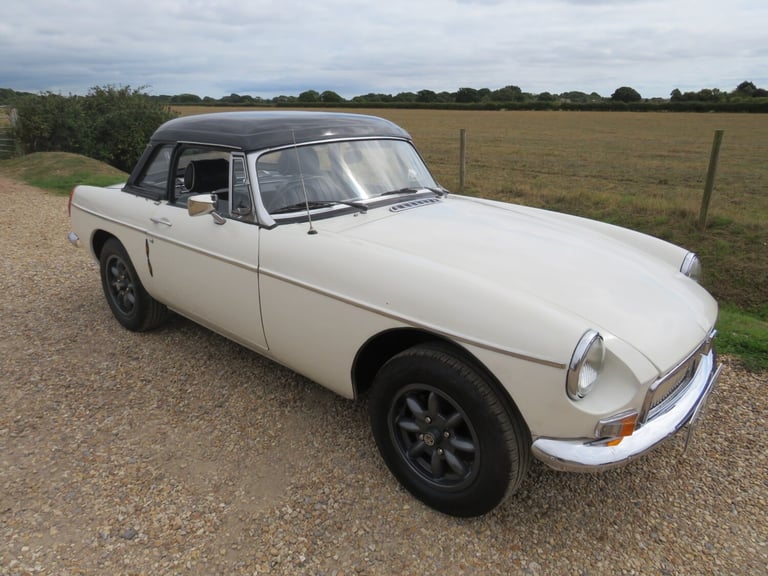 1978 MG MGB with overdrive and hard top Convertible Petrol Manual