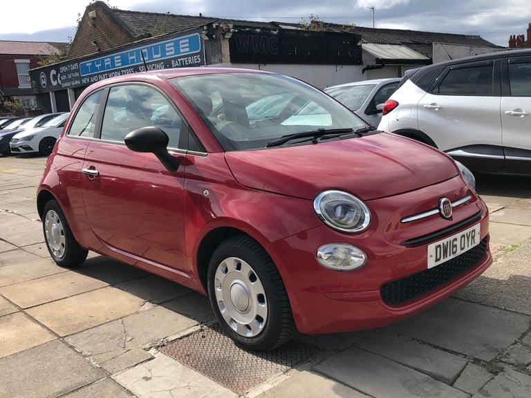 2016 Fiat 500 1.2 Pop 3dr HATCHBACK Petrol Manual