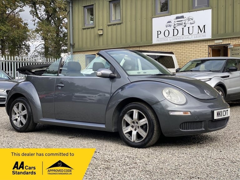 2011 Volkswagen Beetle 1.6 Sola Cabriolet Euro 4 2dr Convertible Petrol Manual
