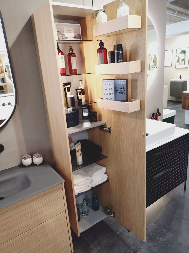 Dansani YOU! 80cm Vanity Set Light Oak *Manufacturers Ex-display* rrp £6409