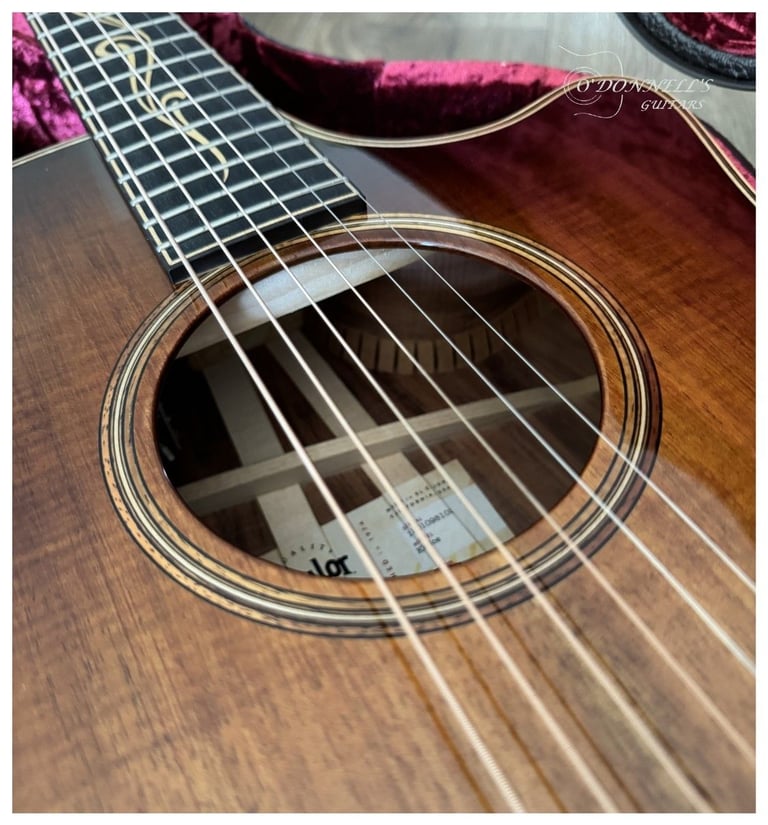 Taylor K24ce with V-Class Bracing 2018 Shaded Edgeburst - Trades Martin Collings Lowden Gibson