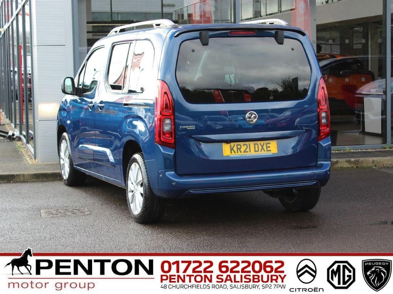 2021 Vauxhall Combo Life 1.2 Turbo Elite Auto Euro 6 (s/s) 5dr MPV Petrol Automatic