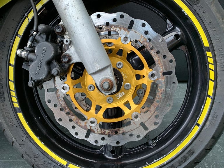 SUZUKI GSX 600F RUNNING PROJECT BIKE HPI CLEAR