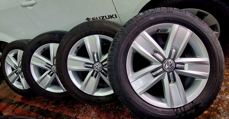 17 " VW TRANSPORTER T5 T6 ALLOY WHEELS 