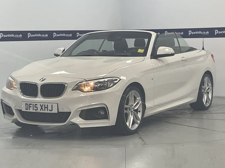 2015 BMW 2 Series 2.0 220d M Sport Convertible 2dr Diesel Auto Euro 6 (s/s) (190 ps) - AA INS Con...