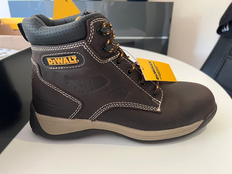 DeWalt Bolster Safety Boots Brown Size 9 