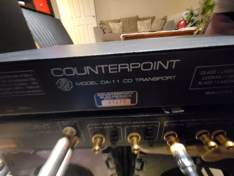 Counterpoint cd transport and matching dac