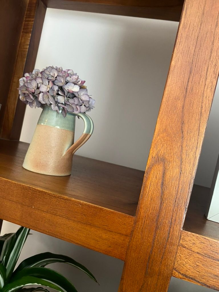 MUST SELL Solid Hardwood Shelving Unit –2m Tall