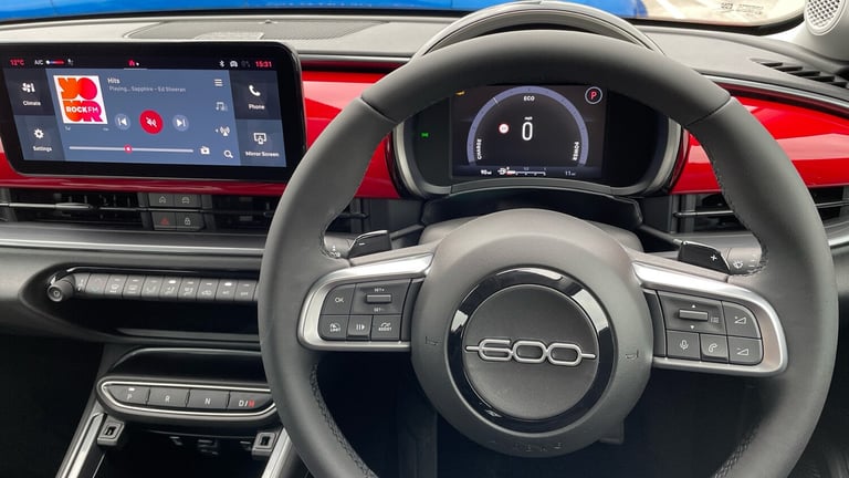 2025 Fiat 600 1.2 MHEV SUV 5dr Petrol Hybrid e-DCT Euro 6 (s/s) (100 ps) SUV Hybrid Automatic