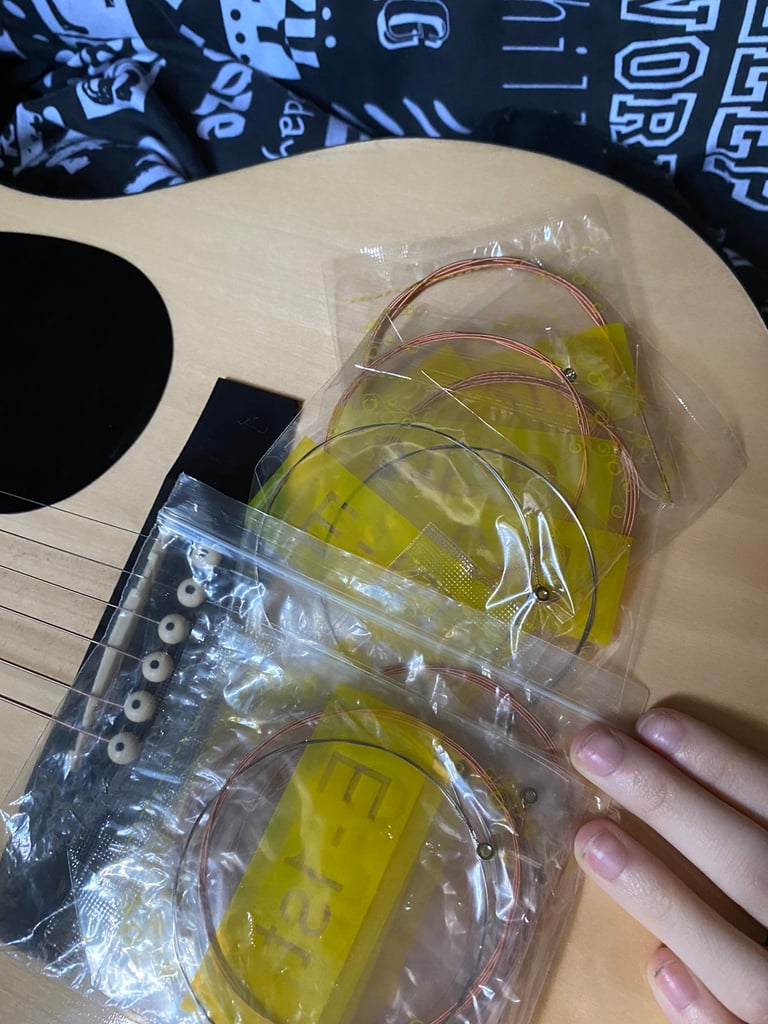 Guitar strings repairs x12