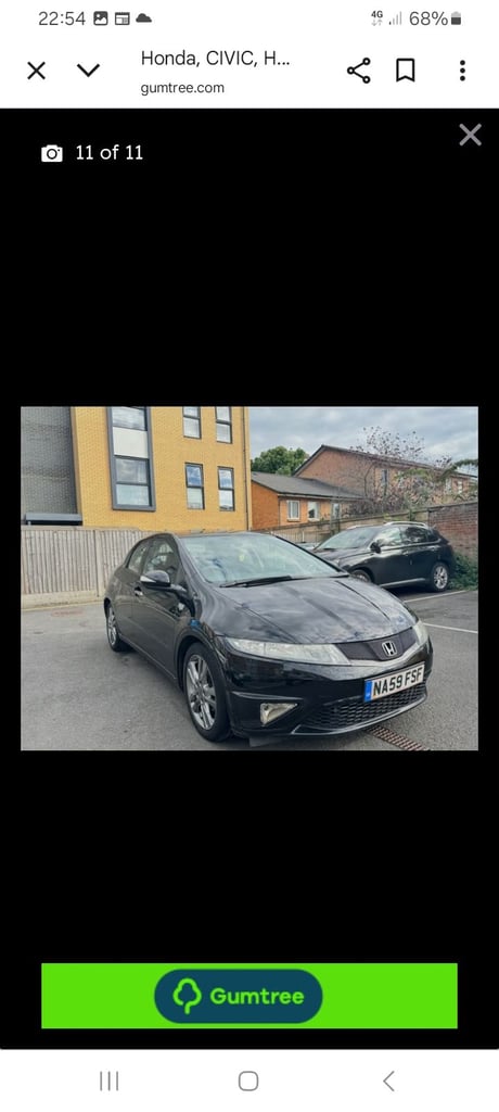 Honda, CIVIC, Hatchback, 2009, Manual, 1799 (cc), 5 doors