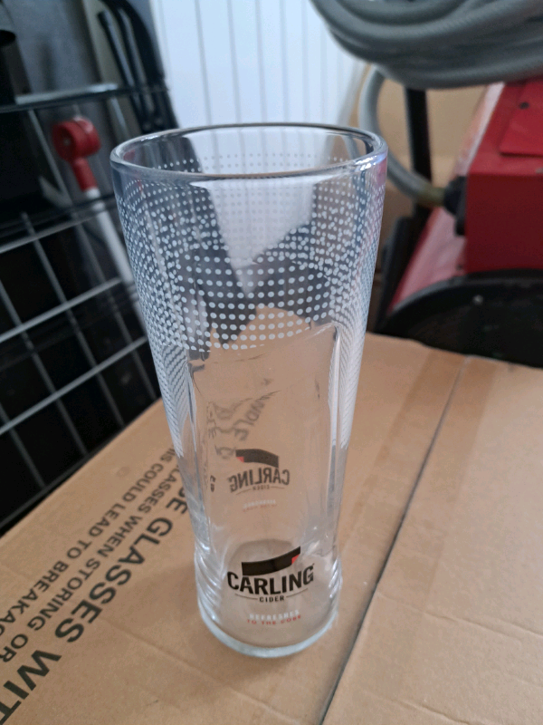 48 carling pint glasses ce stamped. | in Weston-super-Mare, Somerset |  Gumtree
