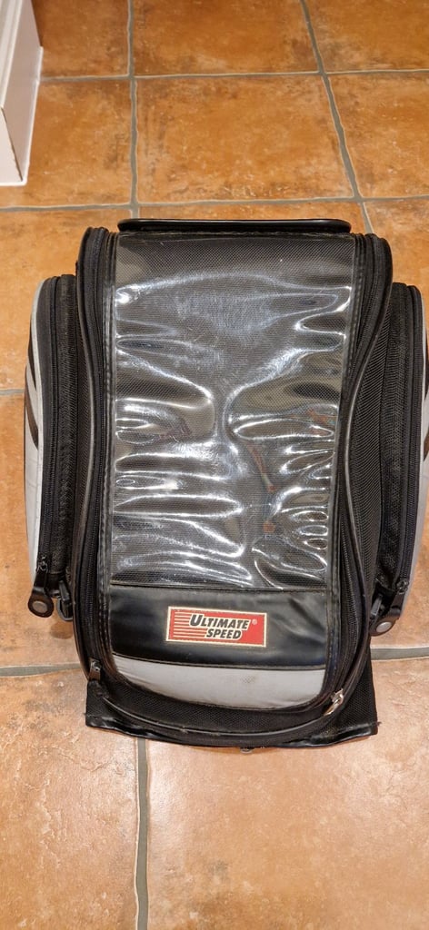 Used ultimate speed motorbike tank bag