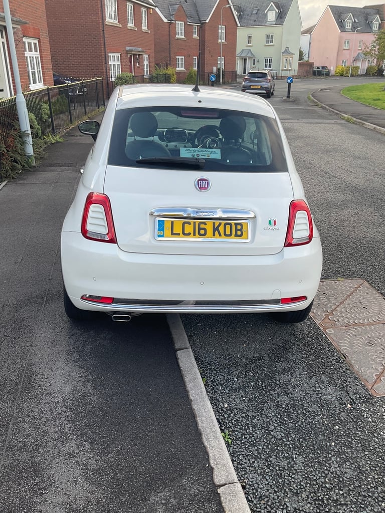 Fiat, 500, Hatchback, 2016, Manual, 1242 (cc), 3 doors ULEZ £20 A Year Tax