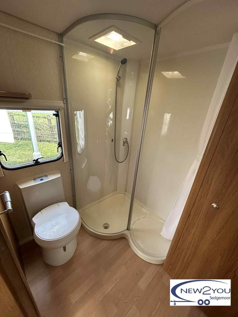 2010 Bailey Pageant Champagne 4 Berth - End bathroom - STOCK NO S051