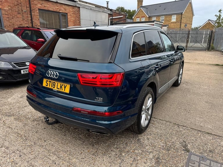 2018 Audi Q7 3.0 TDI V6 S line Tiptronic quattro Euro 6 (s/s) 5dr ESTATE Diesel Automatic