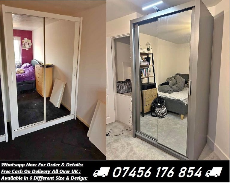 New Chicago /100,120,150,180,203,250cm Wardrobe!✓✓