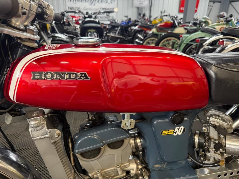 Allen Millyard Build – 1975 Honda “SS250”, SS50, CARL FOGARTY LAST TO RIDE 