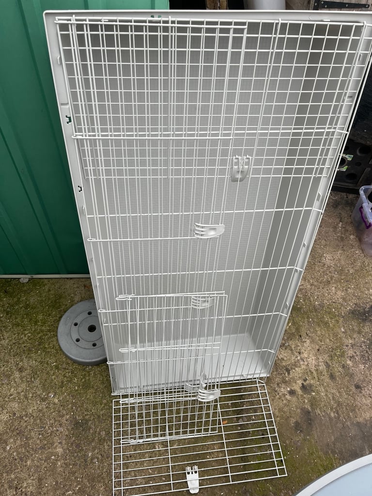 Pig & Rabbit Home 120 Indoor Cage Grey